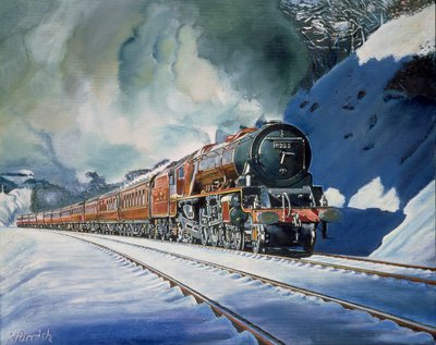 Hertogin in Verzet door Kevin Guild of Railway Artist Parrish